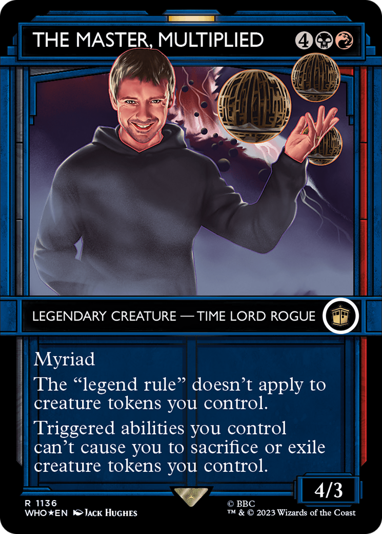 The Master, Multiplied (Showcase) (Surge Foil) [Doctor Who] | Gear Gaming Bentonville