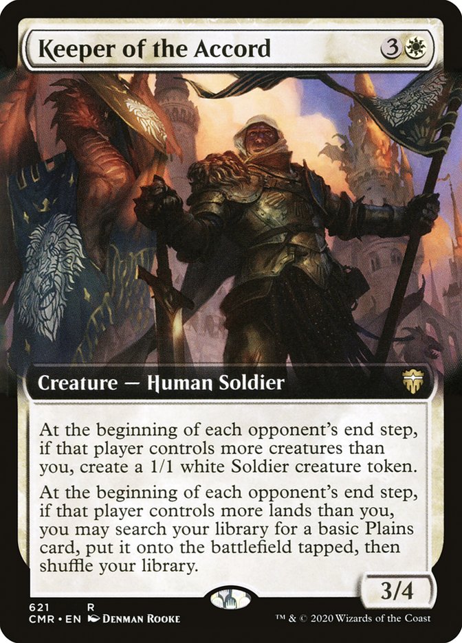 Keeper of the Accord (Extended Art) [Commander Legends] | Gear Gaming Bentonville