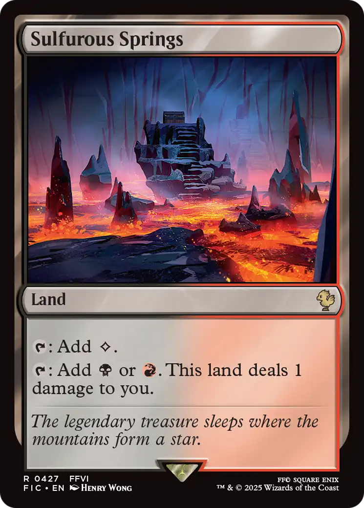 Sulfurous Springs [FINAL FANTASY Commander] | Gear Gaming Bentonville