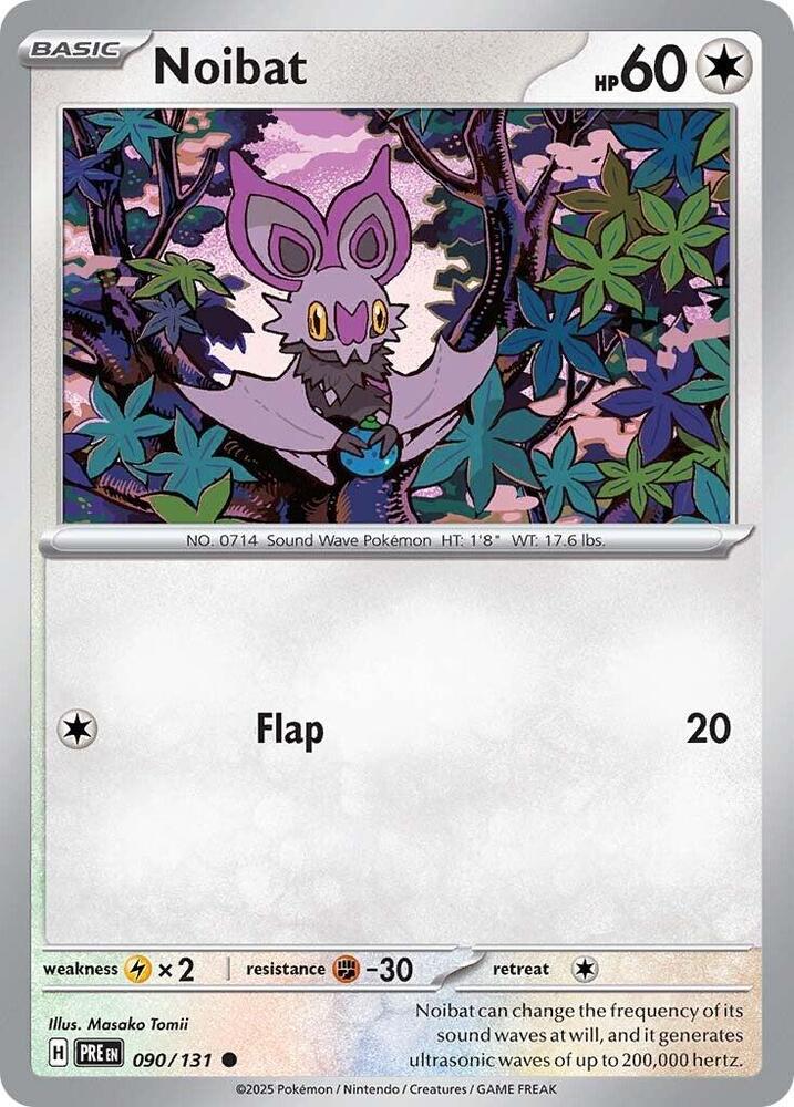 Noibat (090/131) [Scarlet & Violet: Prismatic Evolutions] | Gear Gaming Bentonville