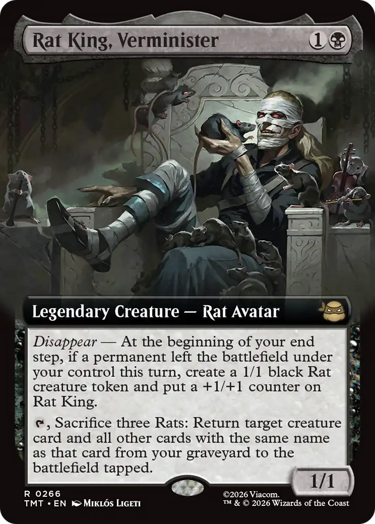 Rat King, Verminister (Extended Art) [Teenage Mutant Ninja Turtles] | Gear Gaming Bentonville