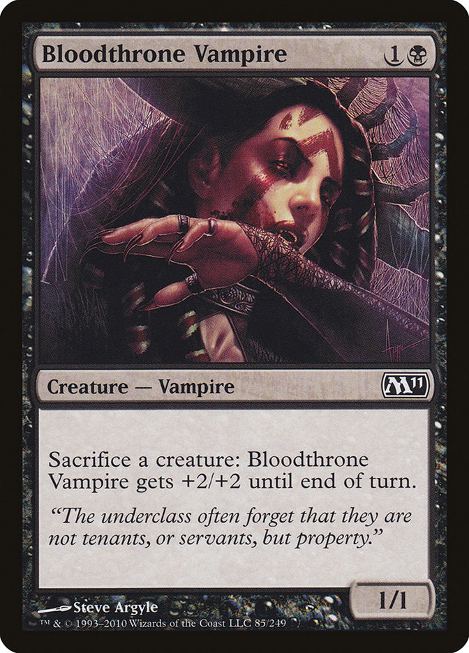 Bloodthrone Vampire [Magic 2011] | Gear Gaming Bentonville