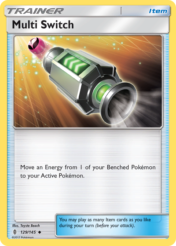 Multi Switch (129/145) [Sun & Moon: Guardians Rising] | Gear Gaming Bentonville