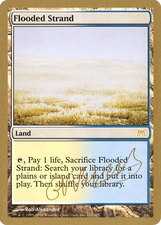 Flooded Strand (Gabriel Nassif) [World Championship Decks 2004] | Gear Gaming Bentonville