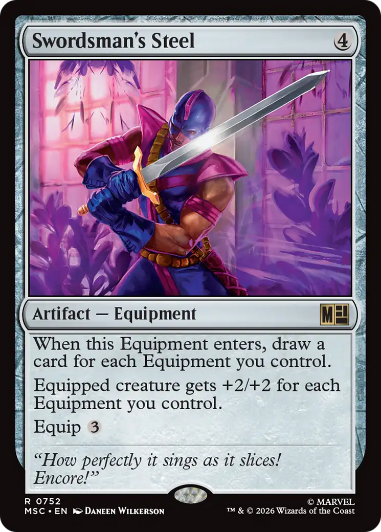 Swordsman's Steel [Marvel Super Heroes Commander] | Gear Gaming Bentonville