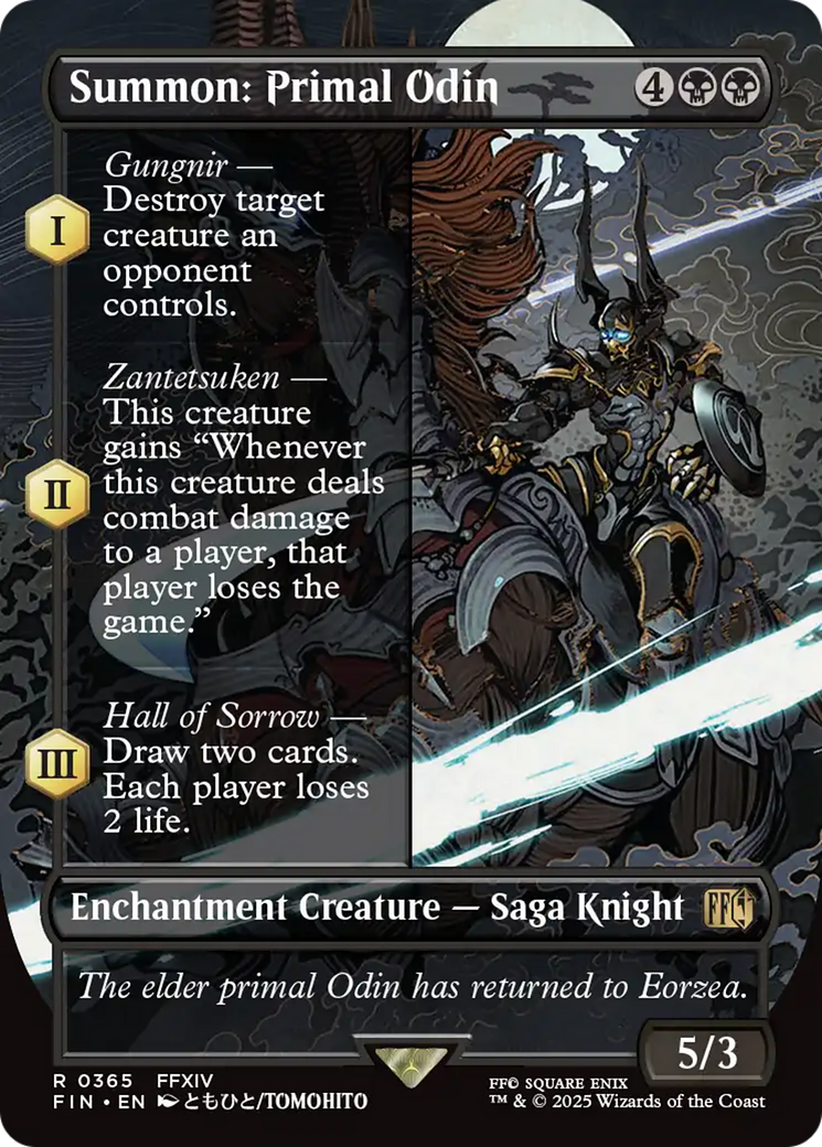Summon: Primal Odin (Borderless) [FINAL FANTASY] | Gear Gaming Bentonville