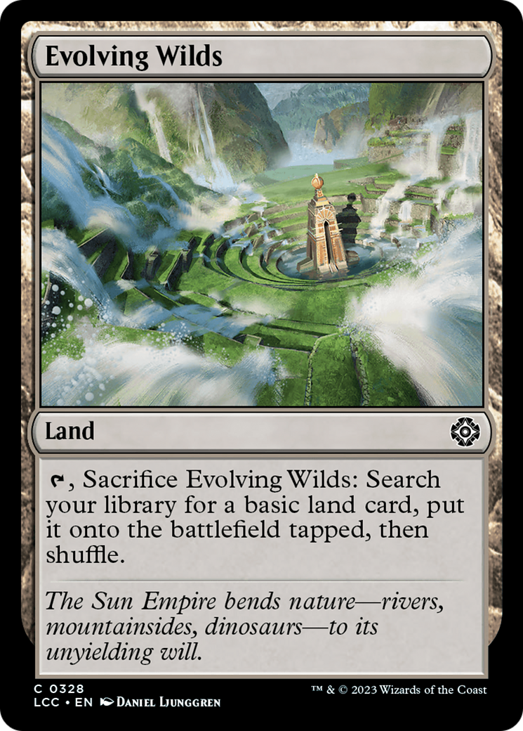 Evolving Wilds [The Lost Caverns of Ixalan Commander] | Gear Gaming Bentonville