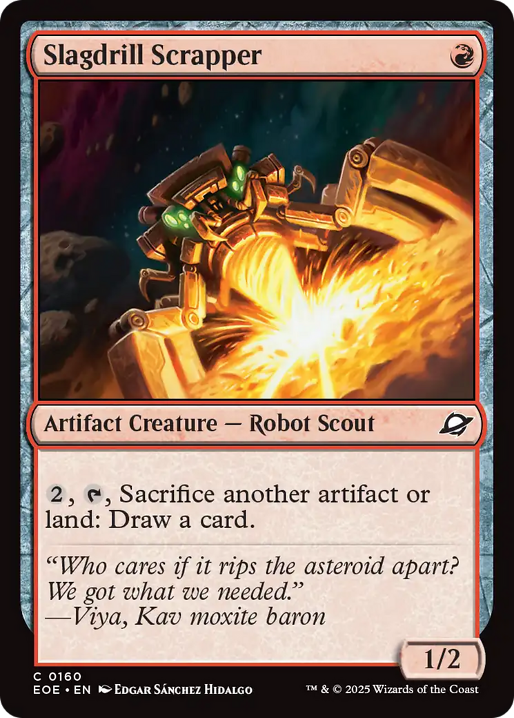 Slagdrill Scrapper [Edge of Eternities] | Gear Gaming Bentonville