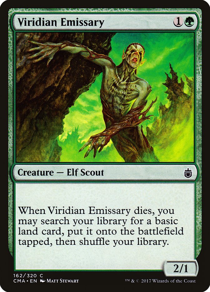 Viridian Emissary [Commander Anthology] | Gear Gaming Bentonville