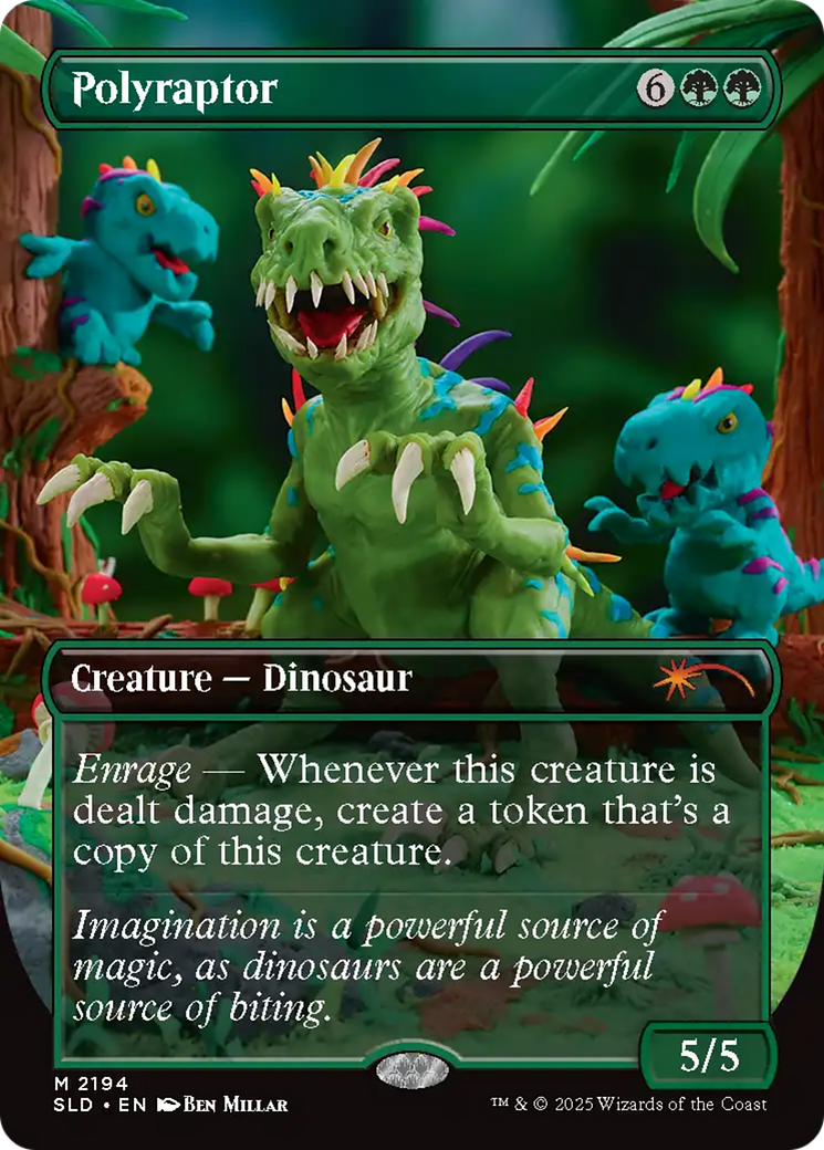 Polyraptor (Rainbow Foil) [Secret Lair Drop Series] | Gear Gaming Bentonville