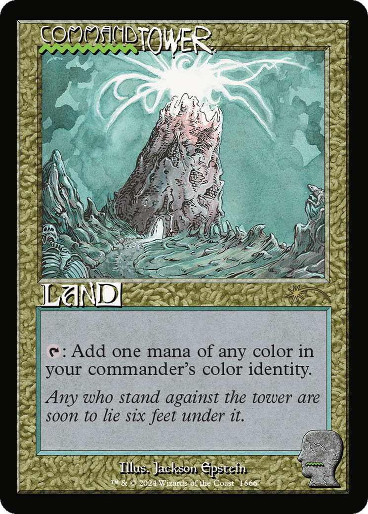 Command Tower (1666) (Rainbow Foil) [Secret Lair Drop Series] | Gear Gaming Bentonville