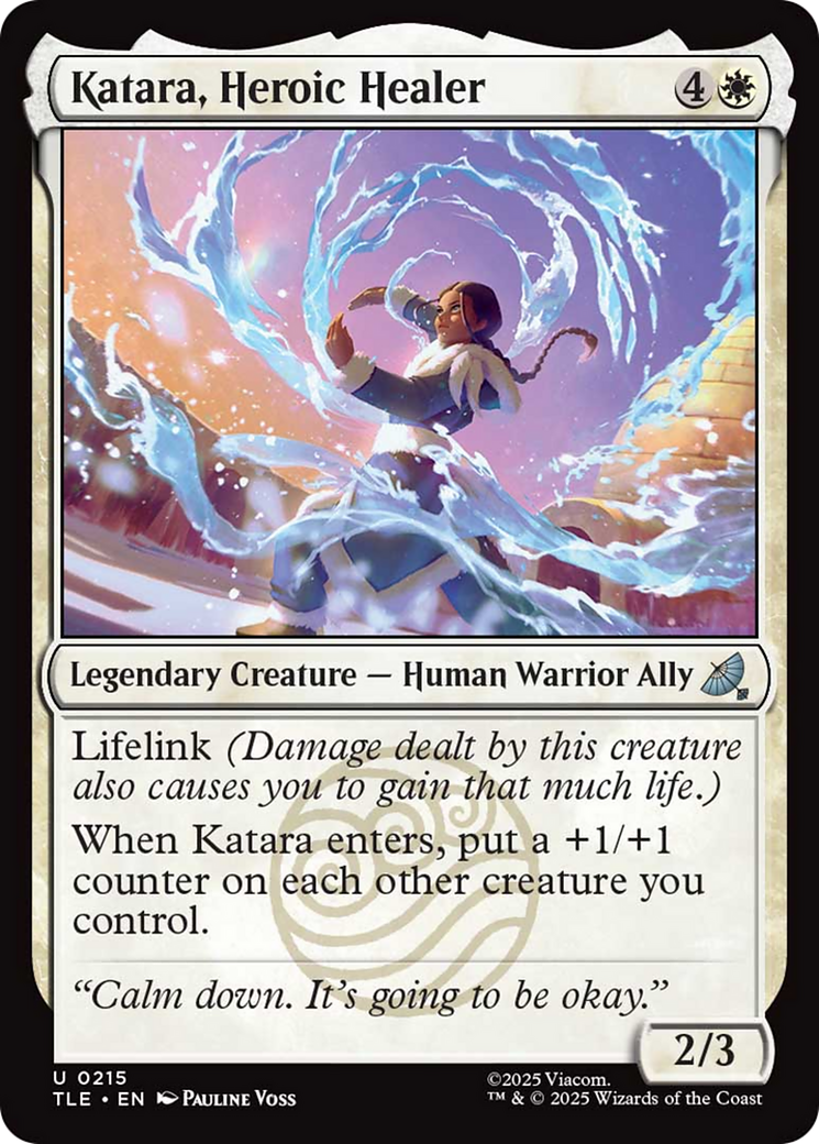 Katara, Heroic Healer [Avatar: The Last Airbender: Eternal-Legal] | Gear Gaming Bentonville