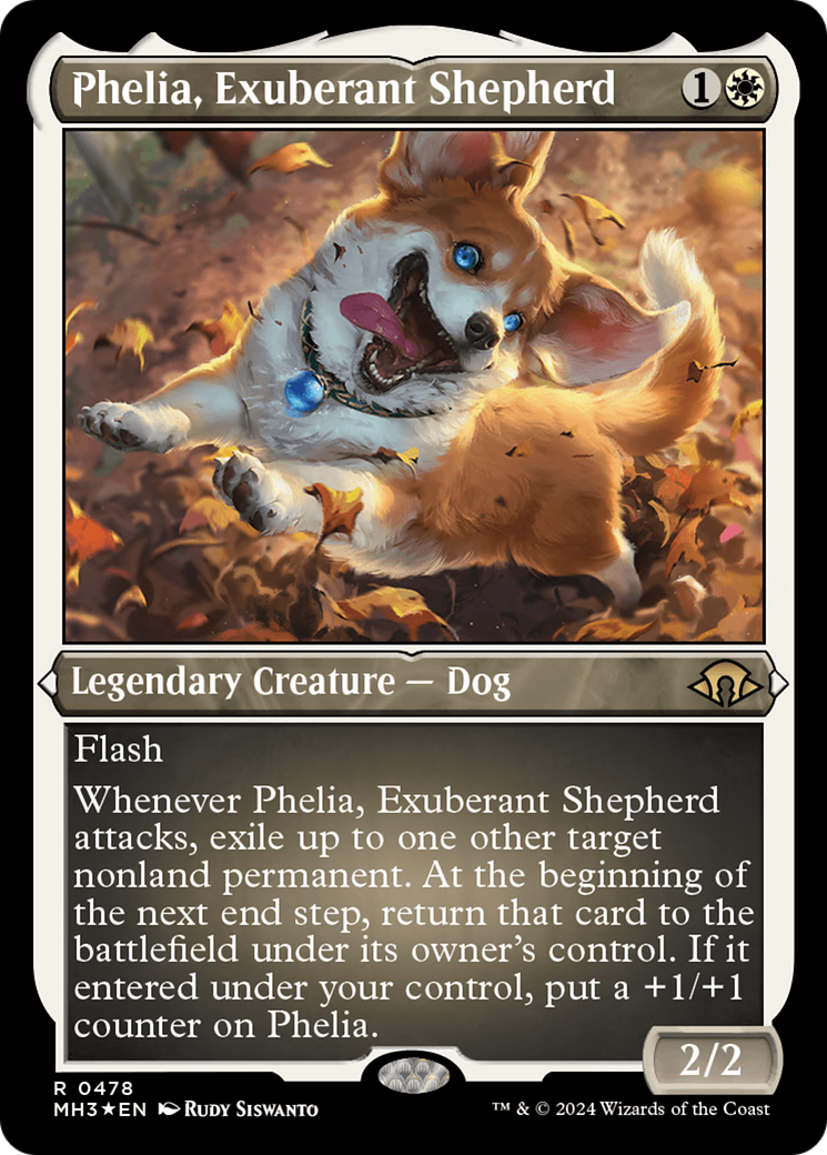 Phelia, Exuberant Shepherd (Foil Etched) [Modern Horizons 3] | Gear Gaming Bentonville