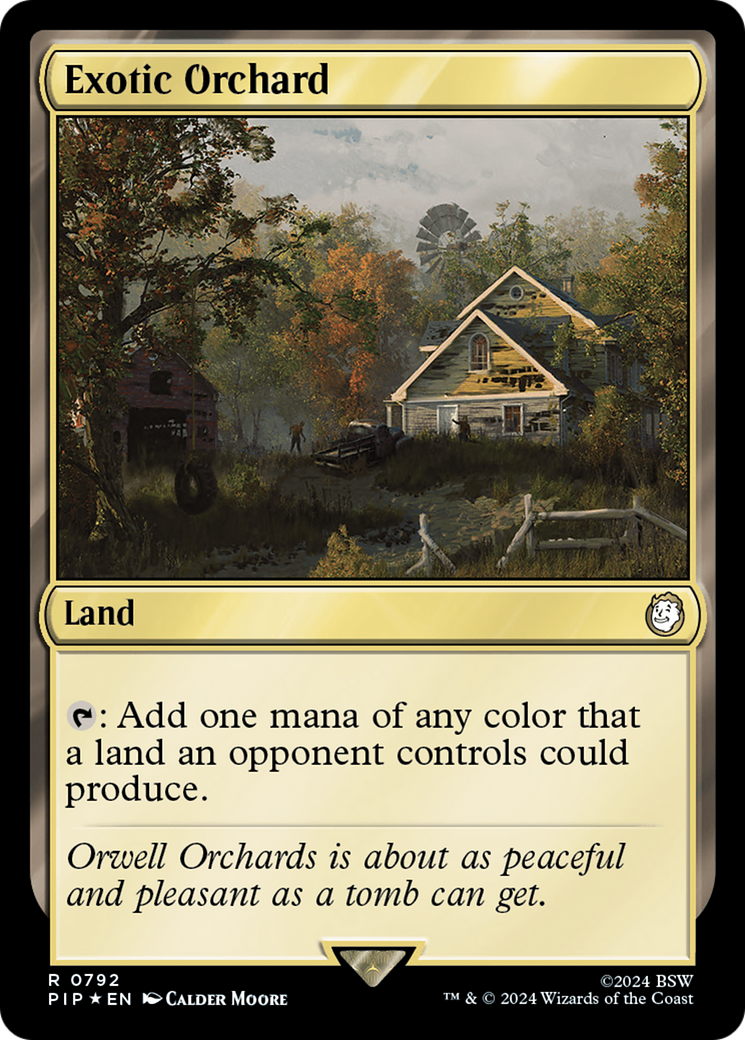 Exotic Orchard (Surge Foil) [Fallout] | Gear Gaming Bentonville