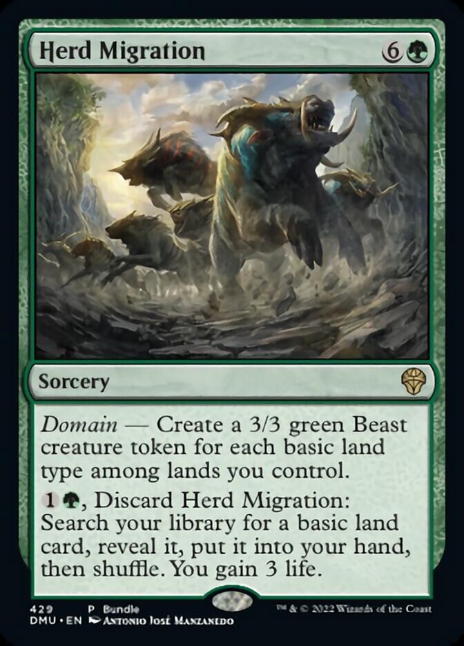 Herd Migration (Bundle) [Dominaria United] | Gear Gaming Bentonville