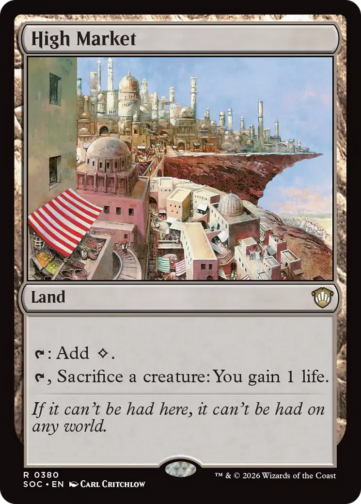 High Market [Secrets of Strixhaven Commander] | Gear Gaming Bentonville