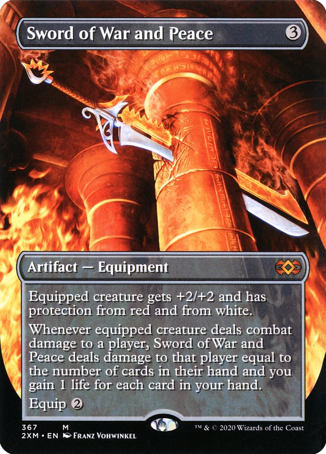 Sword of War and Peace (Toppers) [Double Masters] | Gear Gaming Bentonville