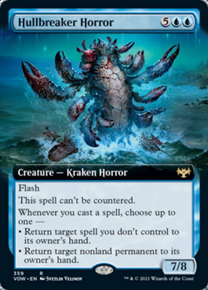 Hullbreaker Horror (Extended Art) [Innistrad: Crimson Vow] | Gear Gaming Bentonville