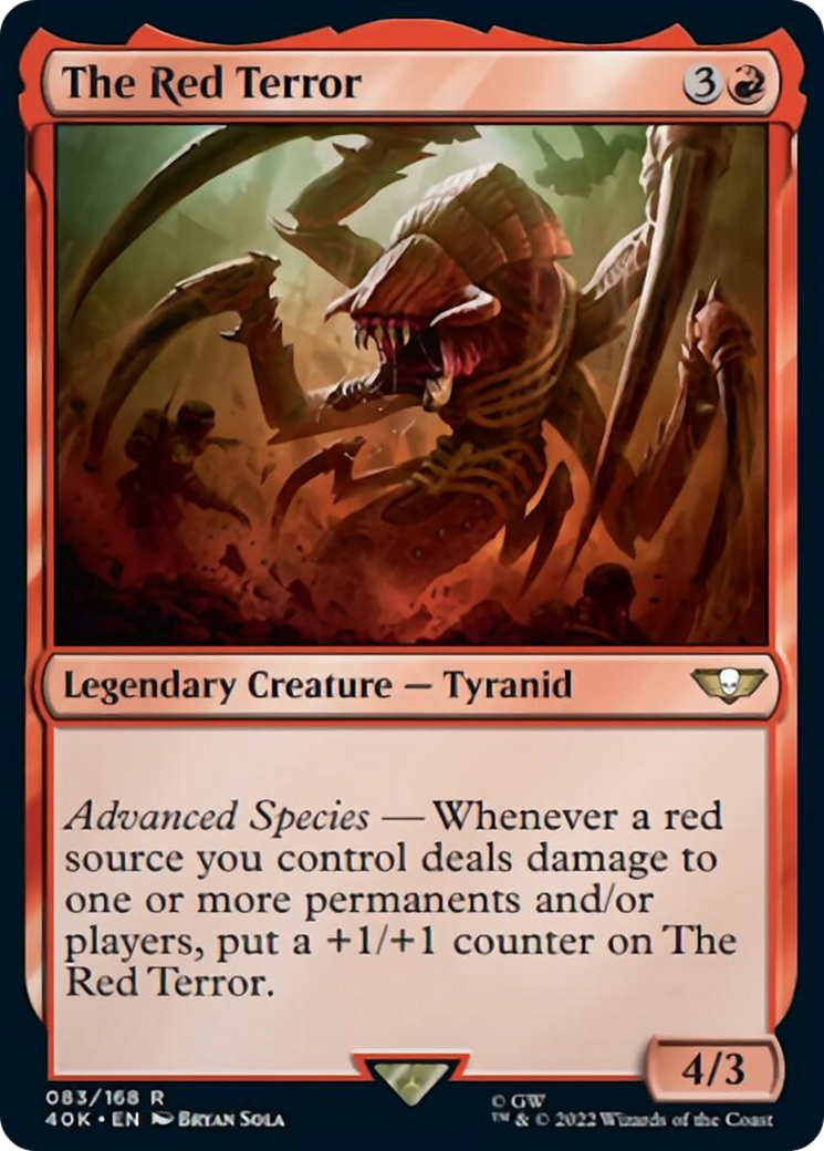 The Red Terror (Surge Foil) [Warhammer 40,000] | Gear Gaming Bentonville