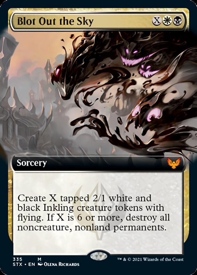 Blot Out the Sky (Extended Art) [Strixhaven: School of Mages] | Gear Gaming Bentonville
