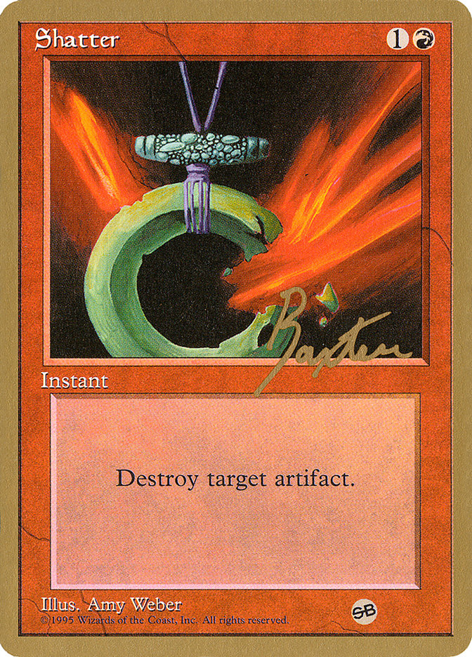 Shatter (George Baxter) (SB) [Pro Tour Collector Set] | Gear Gaming Bentonville