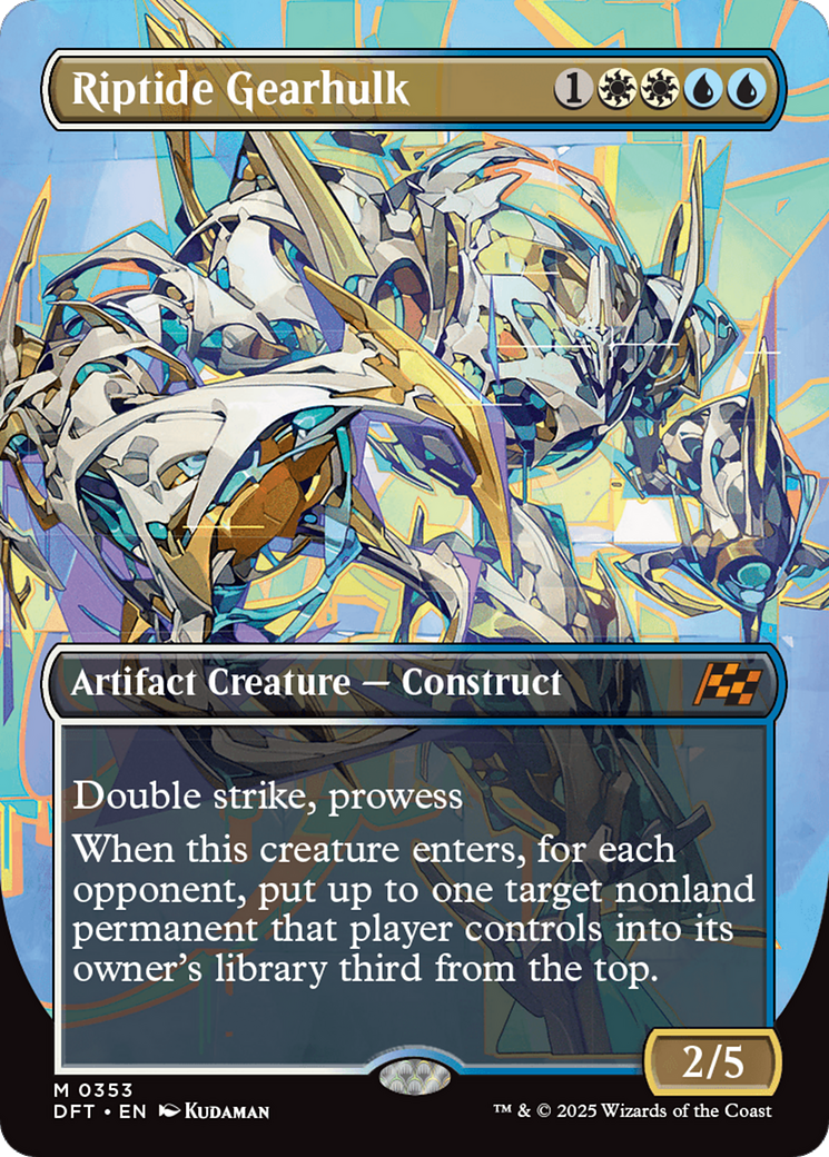 Riptide Gearhulk (Borderless) [Aetherdrift] | Gear Gaming Bentonville