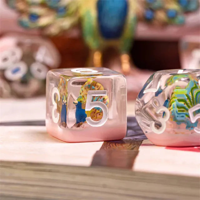 Peacock 7pcs Dice Set | Gear Gaming Bentonville