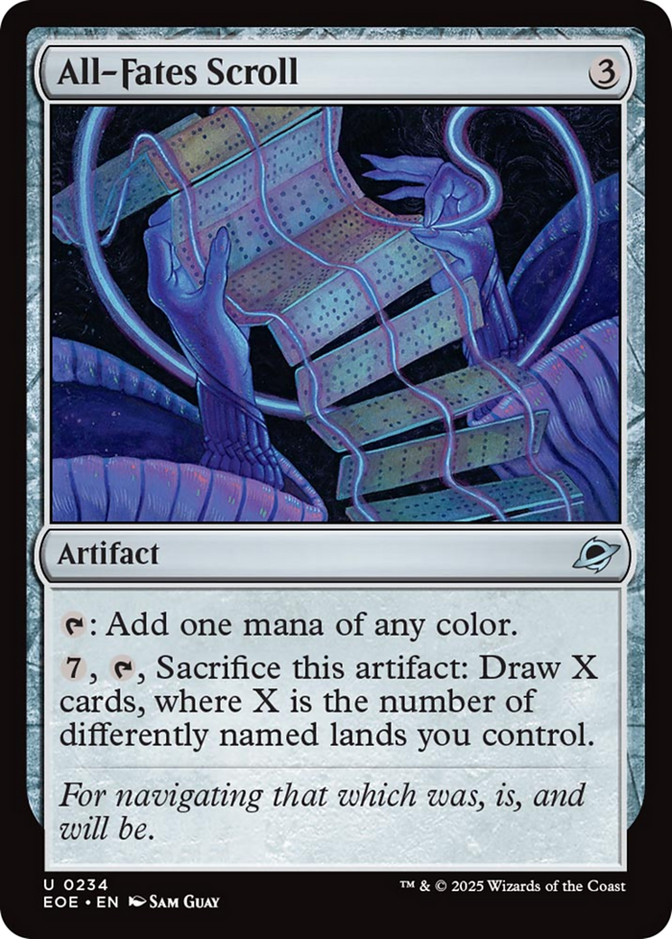 All-Fates Scroll [Edge of Eternities] | Gear Gaming Bentonville