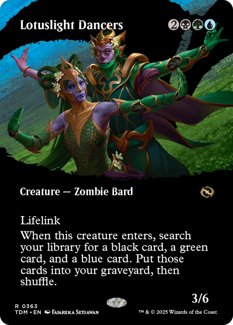 Lotuslight Dancers (Borderless) [Tarkir: Dragonstorm] | Gear Gaming Bentonville