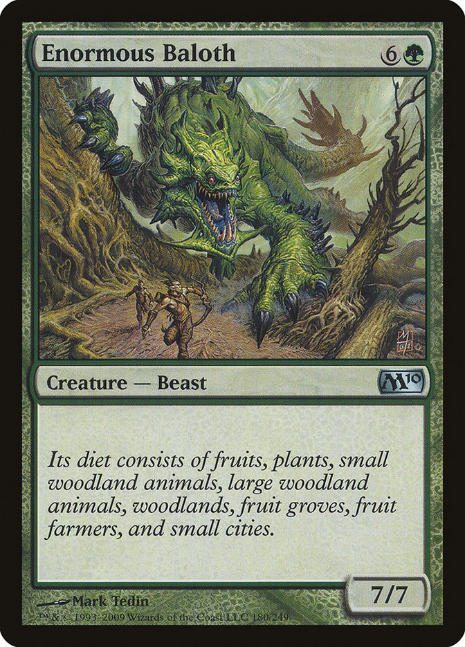 Enormous Baloth [Magic 2010] | Gear Gaming Bentonville