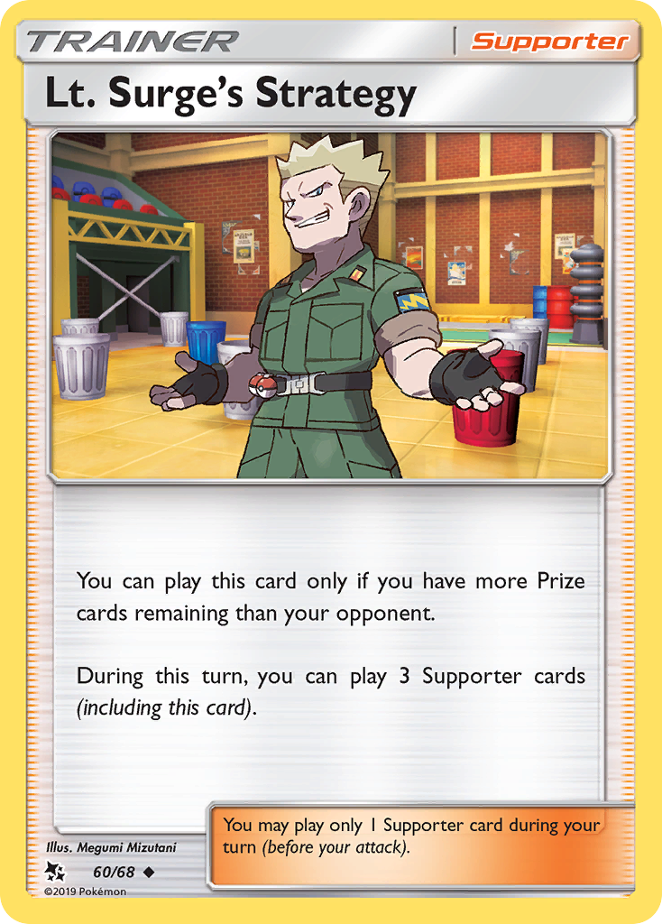 Lt. Surge's Strategy (60/68) [Sun & Moon: Hidden Fates] | Gear Gaming Bentonville