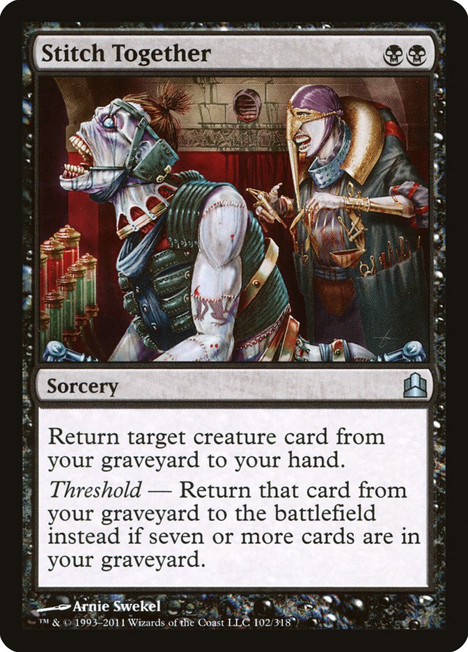 Stitch Together [Commander 2011] | Gear Gaming Bentonville