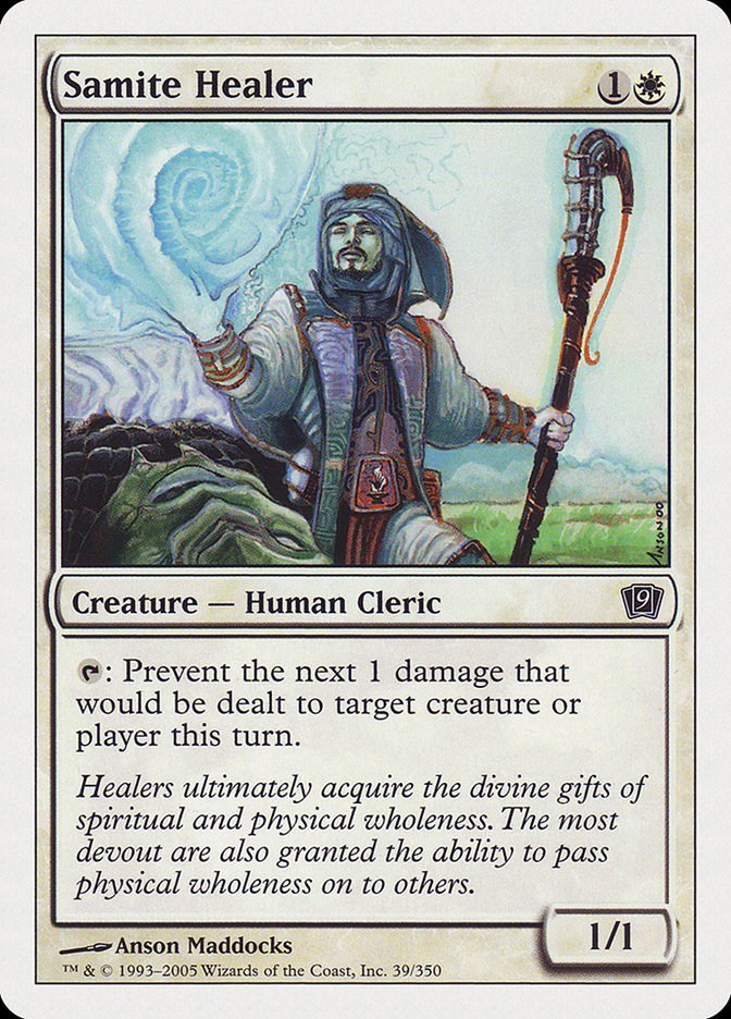 Samite Healer [Ninth Edition] | Gear Gaming Bentonville