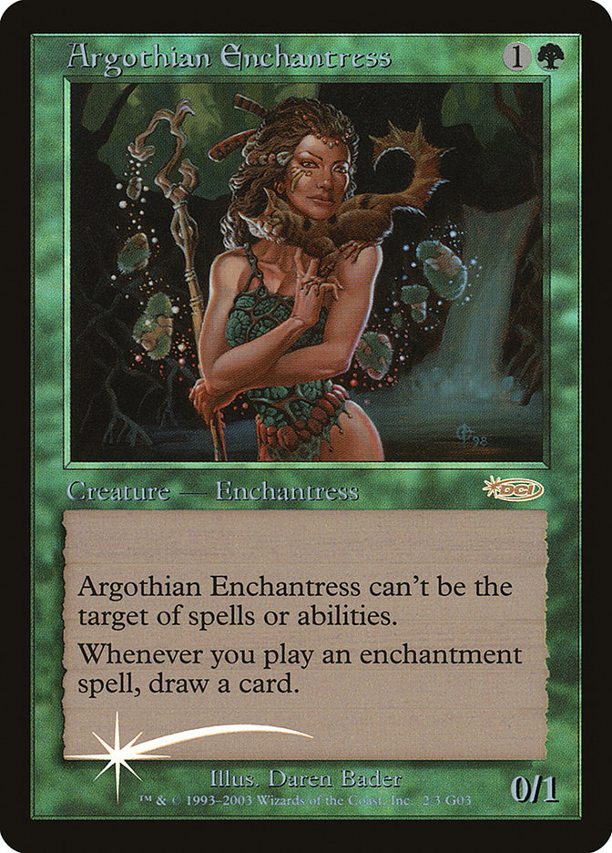 Argothian Enchantress [Judge Gift Cards 2003] | Gear Gaming Bentonville