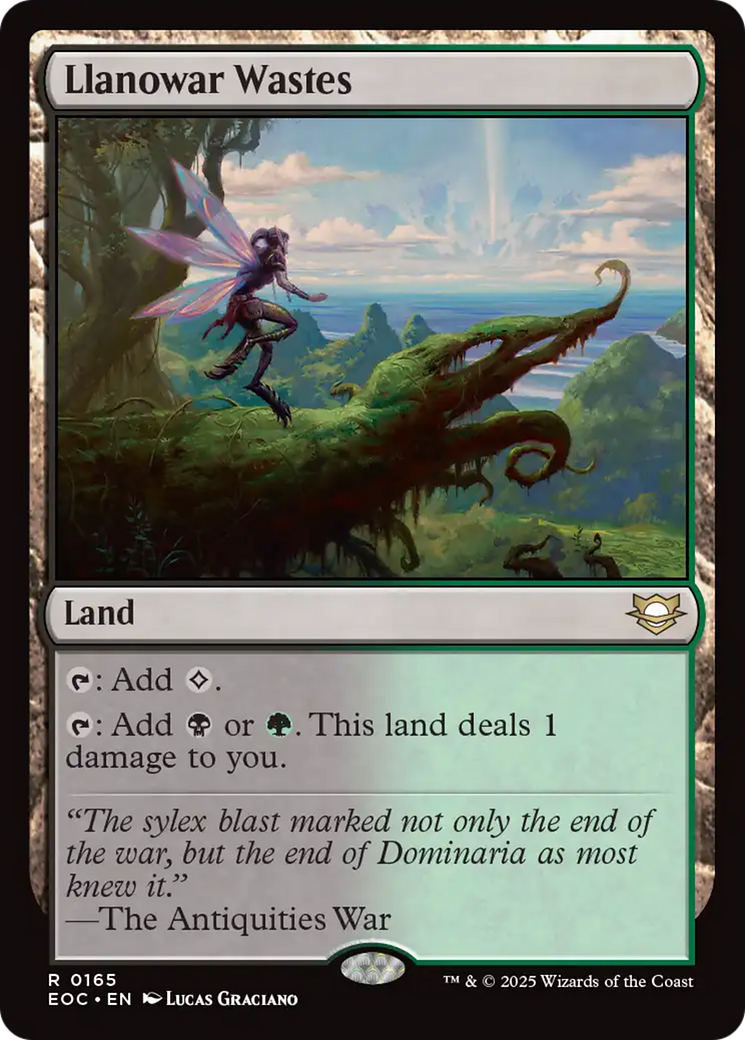 Llanowar Wastes [Edge of Eternities Commander] | Gear Gaming Bentonville
