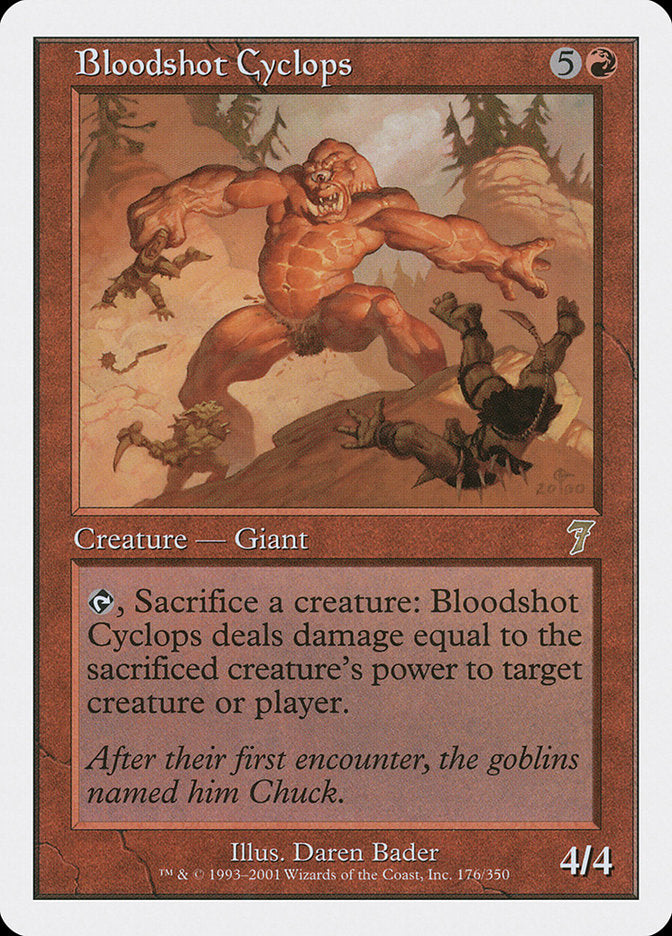 Bloodshot Cyclops [Seventh Edition] | Gear Gaming Bentonville