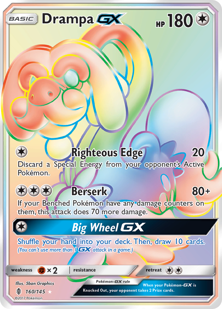 Drampa GX (160/145) [Sun & Moon: Guardians Rising] | Gear Gaming Bentonville