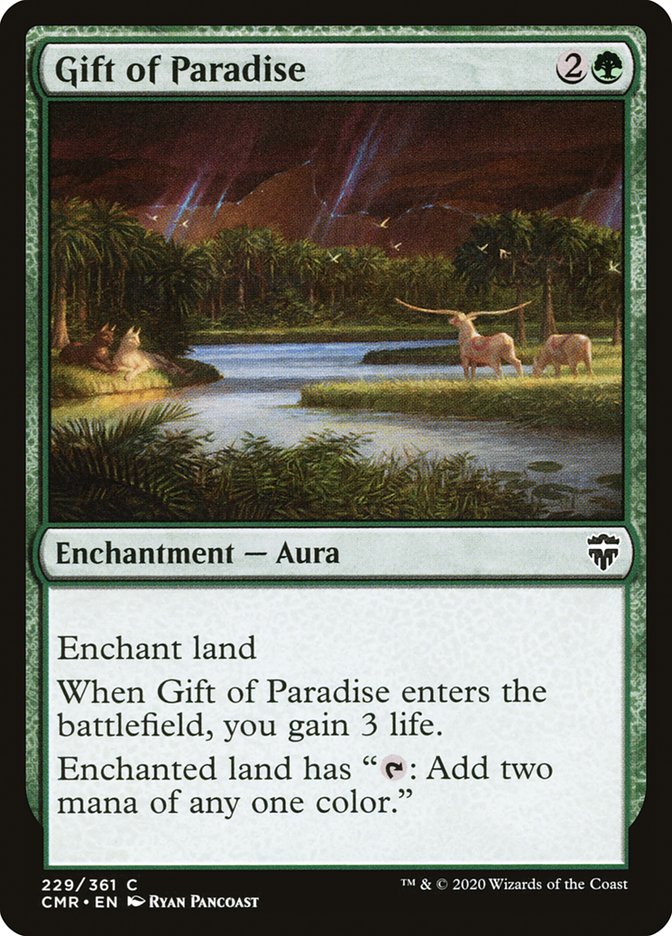 Gift of Paradise [Commander Legends] | Gear Gaming Bentonville