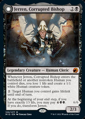 Jerren, Corrupted Bishop // Ormendahl, the Corrupted [Innistrad: Midnight Hunt] | Gear Gaming Bentonville