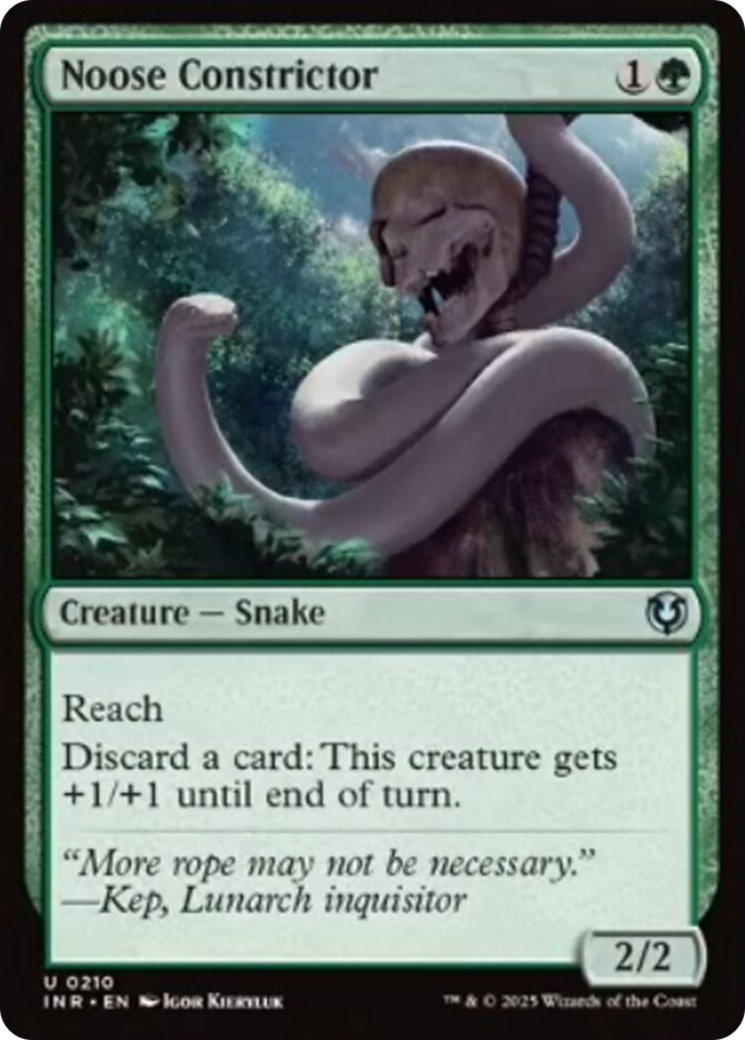 Noose Constrictor [Innistrad Remastered] | Gear Gaming Bentonville