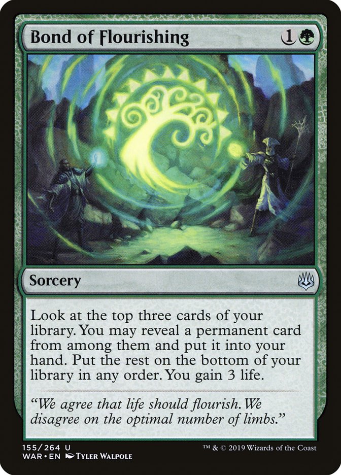 Bond of Flourishing [War of the Spark] | Gear Gaming Bentonville