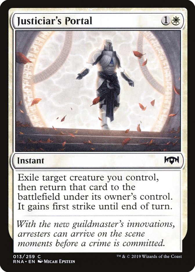 Justiciar's Portal [Ravnica Allegiance] | Gear Gaming Bentonville