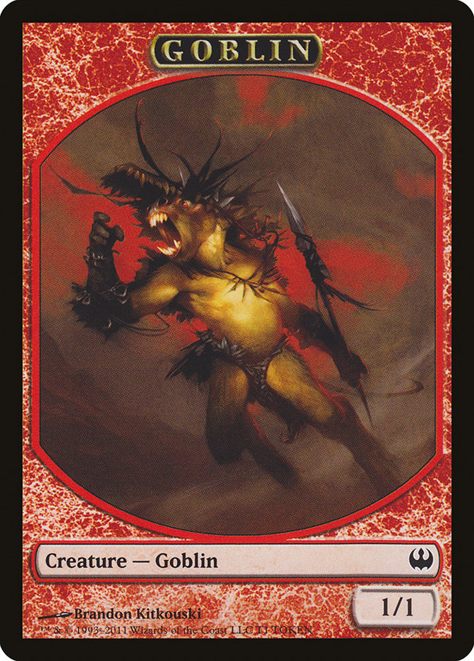 Goblin Token [Duel Decks: Knights vs. Dragons Tokens] | Gear Gaming Bentonville