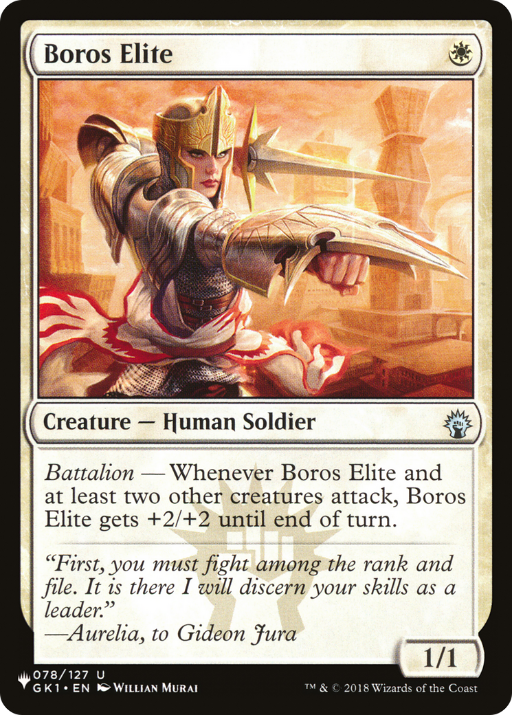 Boros Elite [The List Reprints] | Gear Gaming Bentonville