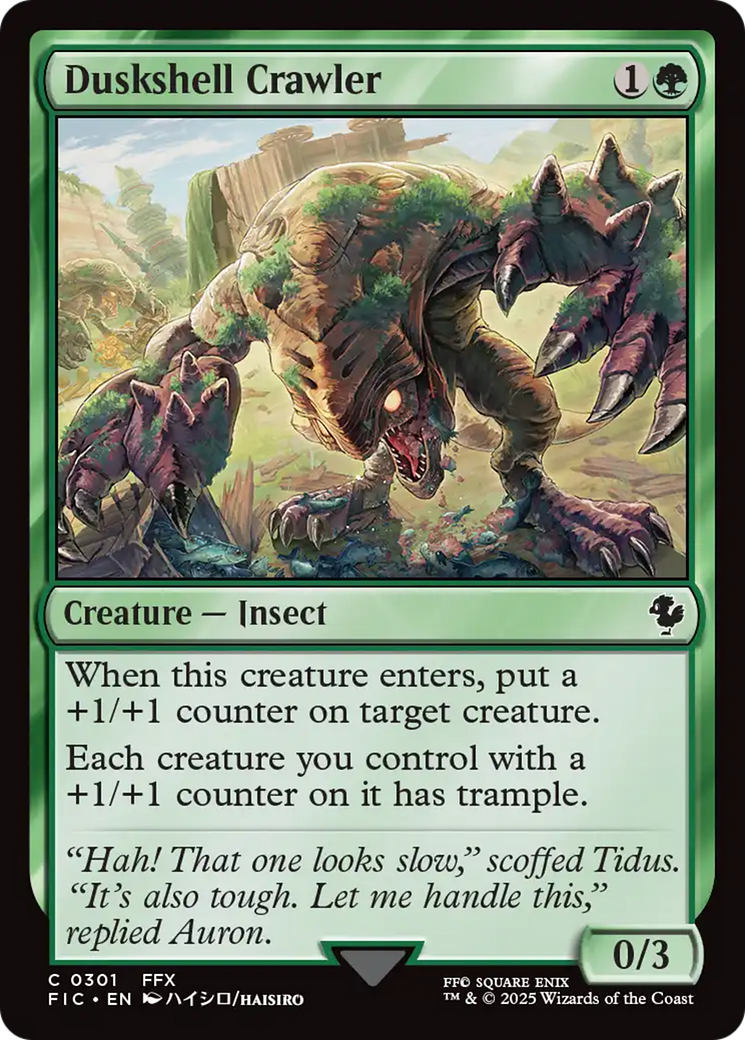Duskshell Crawler [FINAL FANTASY Commander] | Gear Gaming Bentonville