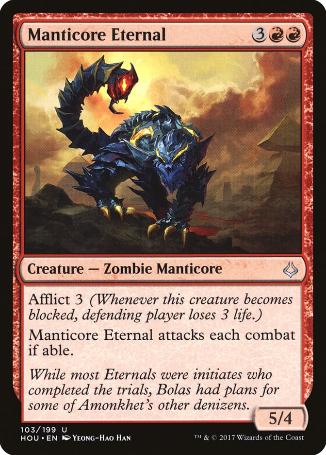 Manticore Eternal [Hour of Devastation] | Gear Gaming Bentonville