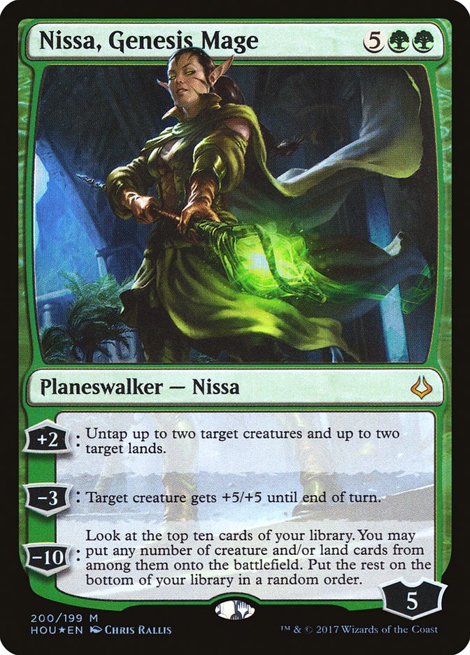 Nissa, Genesis Mage [Hour of Devastation] | Gear Gaming Bentonville