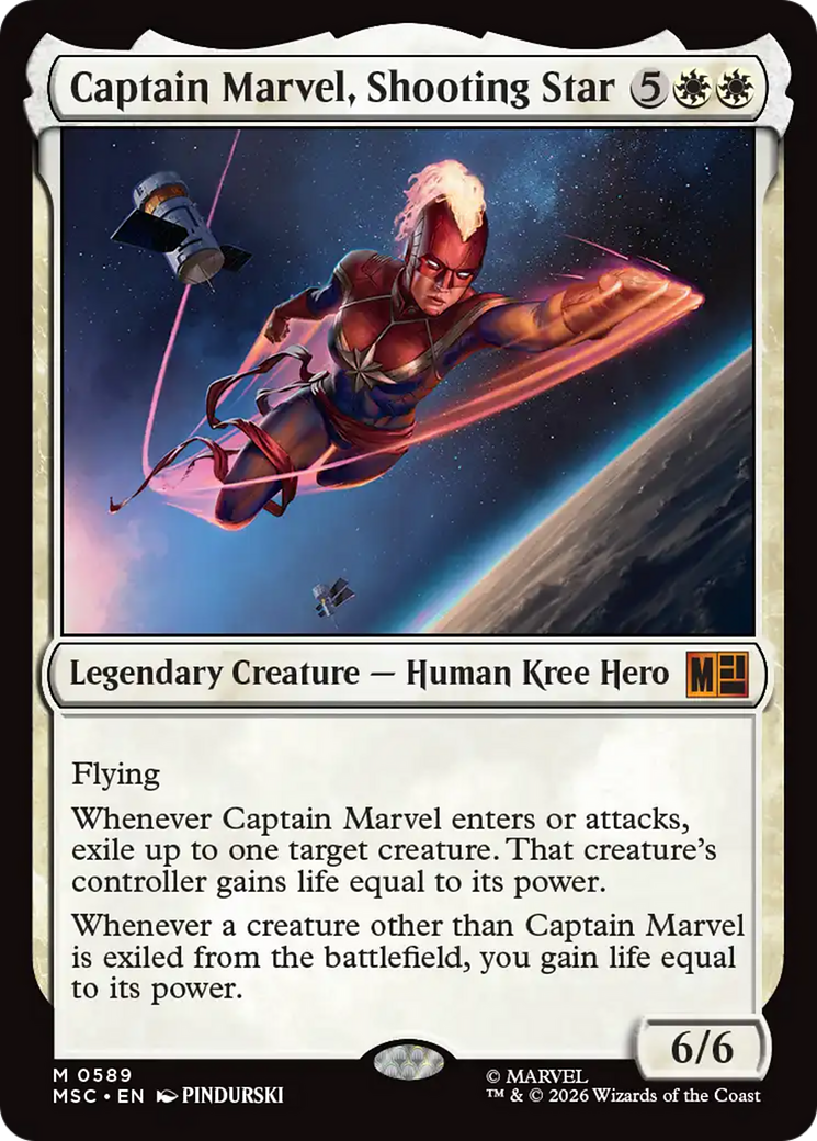Captain Marvel, Shooting Star [Marvel Super Heroes Commander] | Gear Gaming Bentonville