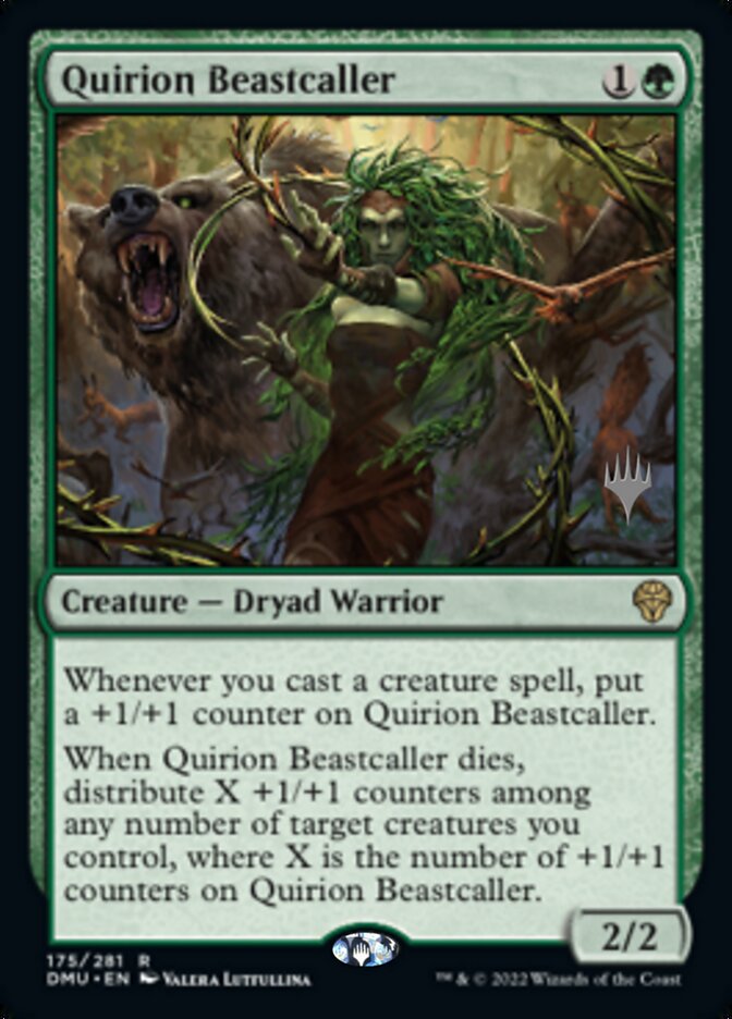 Quirion Beastcaller (Promo Pack) [Dominaria United Promos] | Gear Gaming Bentonville