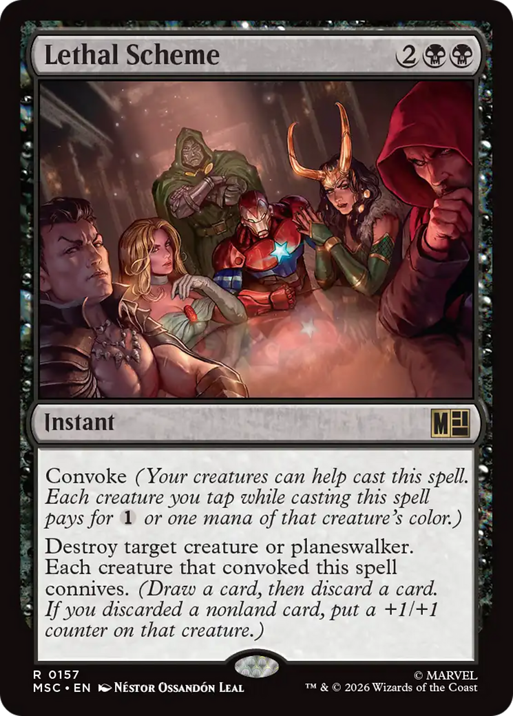 Lethal Scheme (Surge Foil) [Marvel Super Heroes Commander] | Gear Gaming Bentonville
